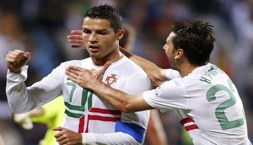 Portugal venció 2-1 a Luxemburgo con goles de Cristiano Ronaldo y Postiga