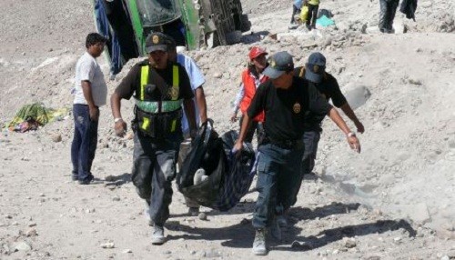 Ayacucho: Accidente de couster deja 7 muertos