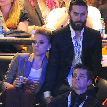 Scarlett Johansson  y  Jared Leto, prensa especula sobre posible romance