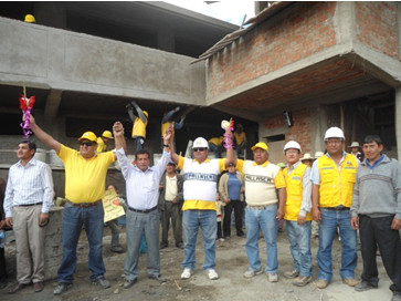 Presidente Regional inaugura obras en Pallasca