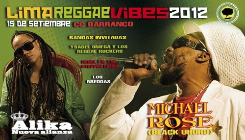 Fiesta rasta en el 'Lima Reggae Vibes 2012'