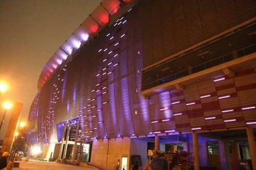 Argentina reconoció  la cancha del Estadio Nacional