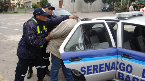 Serenazgo de Barranco desbarata banda dedicada a robo de autopartes