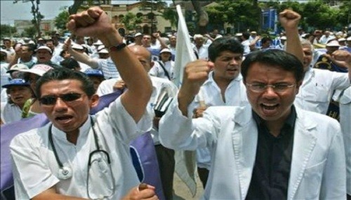 Ministerio de Salud lamenta inicio de huelga médica