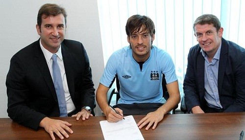 David Silva renovó contrato con el Manchester City por cinco temporadas