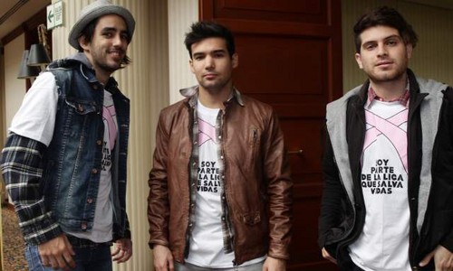 Banda Ádammo es nominada a los premios MTV Europa 2012