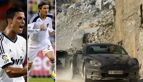 Cristiano Ronaldo y David Beckham se disputarían auto de James Bond