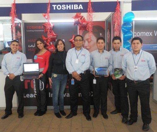 Toshiba presentó novedades en Intcomexpo Perú 2012