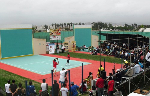 Final de fiesta del 30° Torneo Nacional de Paleta Frontón