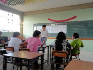 Talleres de sensibilización para padres de familia de escuelas de Chincha