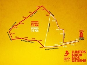 San Juan de Miraflores punto de apertura de la XI MARATÓN RPP