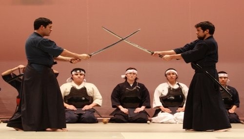 Exhibición de Artes Marciales Japonesas en el Teatro Peruano Japonés