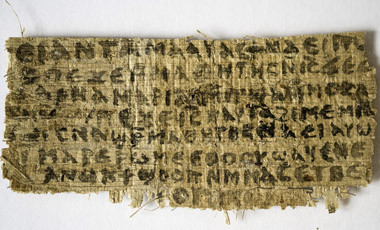 Vaticano:  El papiro en donde se dice que Jesús tuvo una esposa es falso