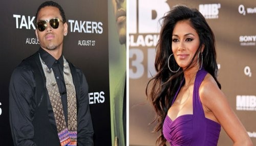 Nicole Scherzinger atrapada besando a Chris Brown