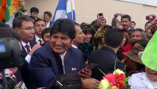 Bolivia tiene el deseo de  tener una alianza profunda con los países árabes
