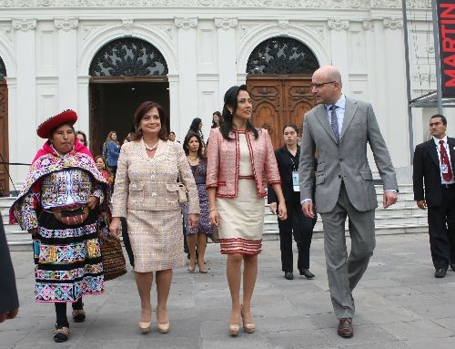 Nadine Heredia: APSA sirve para integrar la economía peruana con la árabe