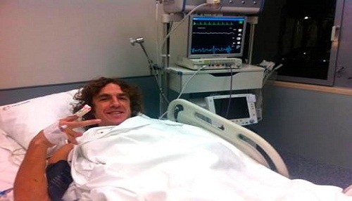 Carles Puyol se recupera de lesión sufrida ante Benfica: Pronto estaré al tope