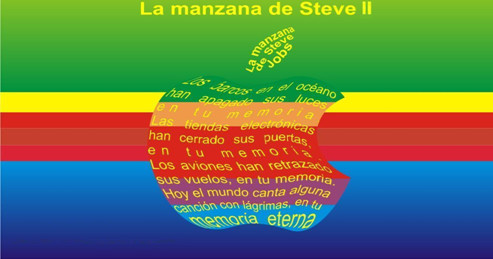 STEVE JOBS: En caligramas recuerdan a un año de su partida