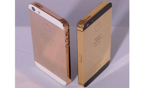 iPhone 5: lanzan versión de móvil en oro de 24 kilates [FOTOS]