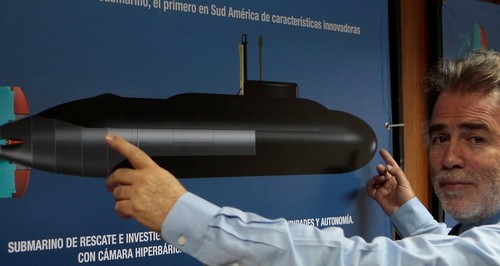Chile busca fabricar su propio Submarino