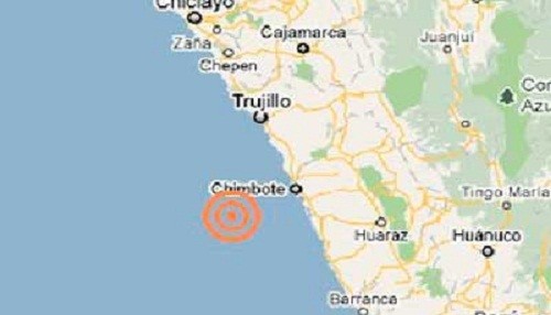 Se registró sismo de 4.2 en Chimbote