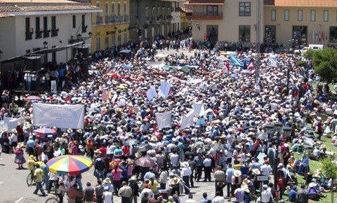 Cajamarca: Anuncian marcha por el agua para este 1 de febrero