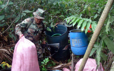 Ayacucho: Ataque a base militar deja un oficial muerto