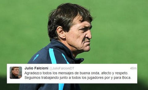 Falcioni se queda en la dirección técnica de Boca Juniors