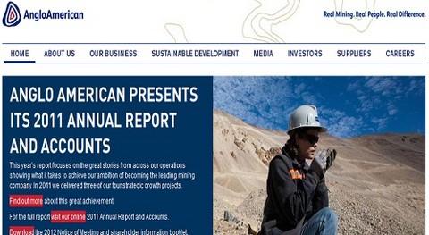 Anglo American lidera la industria minera en el Índice de Responsabilidad Corporativa 2012