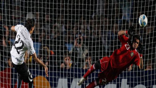 Vea los goles y penales del encuentro Argentina vs. Uruguay