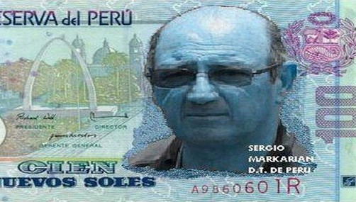 Hinchas piden que Markarián figure en billete de 100 soles