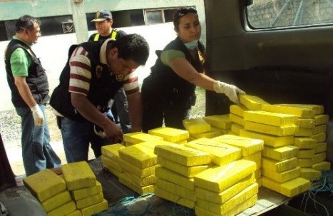 Amazonas: incautan más de 120 kilos de droga