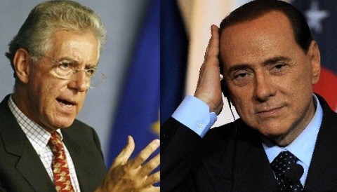 Policia italiana incauta cartas con balas para Berlusconi y Monti