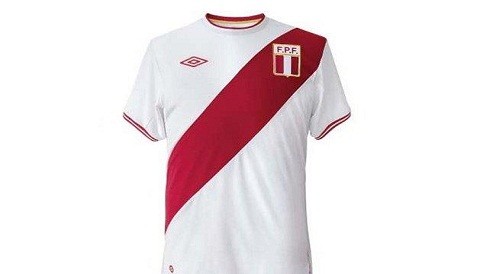 Camiseta de Perú figura entre las más bellas del mundo