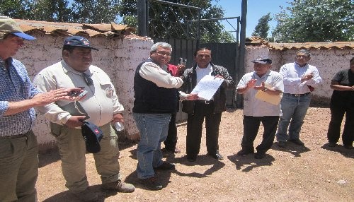Primer puesto de control y vigilancia en el Santuario Histórico de la Pampa de Ayacucho