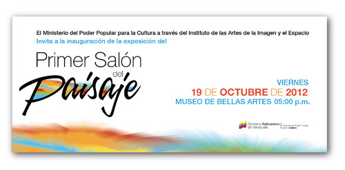 [Venezuela] Convocatoria I Salón del Paisaje: Museo de Bellas Artes, este viernes 19 de octubre a las 5 pm