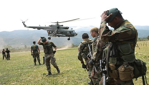 Ejército rechaza pocas municiones y alimentos en el Vraem