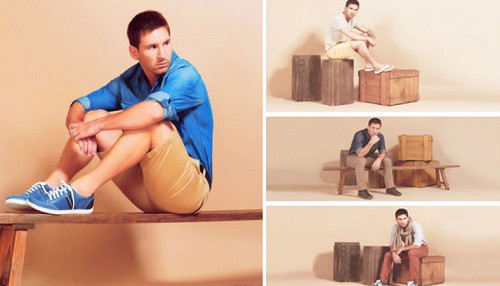 Lionel Messi se convierte en imagen de marca de calzados [FOTOS]