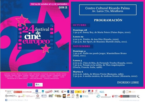 Festival de Cine Europeo en Miraflores