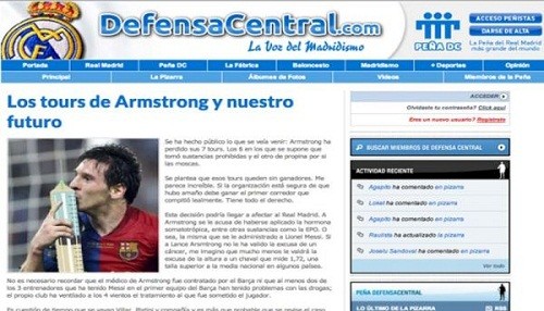 Lionel Messi es acusado por un portal español de usar drogas