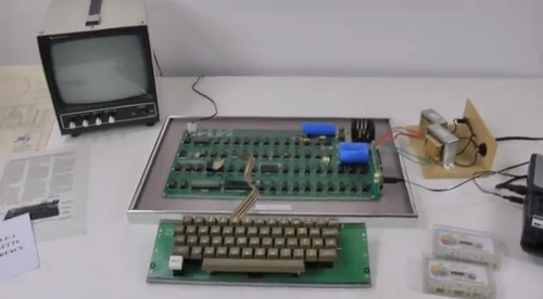 A subasta histórica computadora Apple I