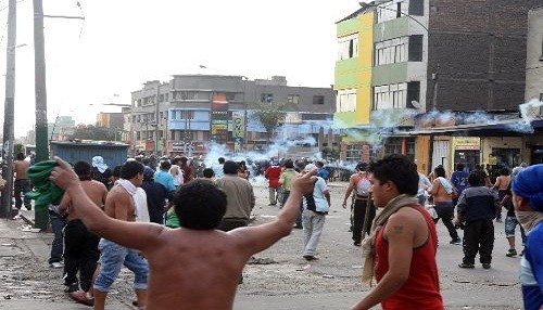 Un muerto más producto del enfrentamiento de la policía y vándalos de la Laparada