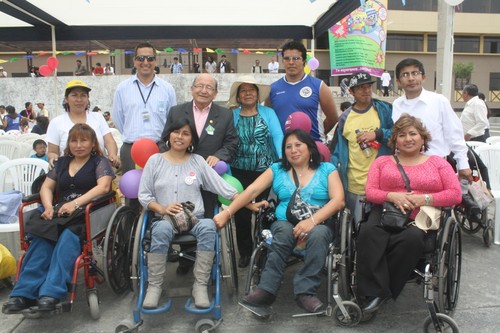 Gran pasacalle por el Día Nacional de la Persona con Discapacidad en San Juan de Miraflores