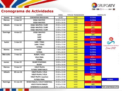 Comienza los Juegos Bolivarianos de Playa: Transmitidos en vivo por el Grupo ATV