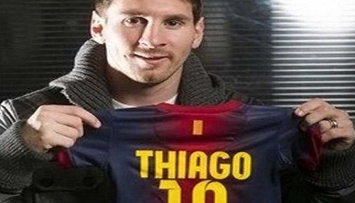 Hijo de Lionel Messi ya tiene su camiseta en el Barcelona