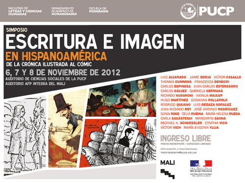 Simposio internacional 'Escritura e imagen en Hispanoamérica: De la crónica ilustrada al cómic'