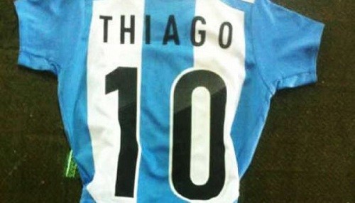 Thiago Messi recibió la '10' de la selección argentina [FOTO]