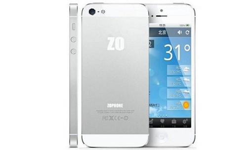 iPhone 5: lanzan el Zophone i5, el clon del móvil de Apple a 200 dólares [FOTOS]
