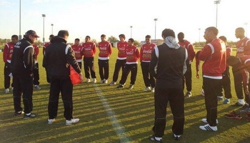 La selección peruana entrenó en Houston para amistoso ante Honduras