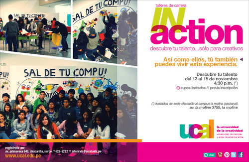 Hoy INACTION: 13 al 15 Noviembre en UCAL